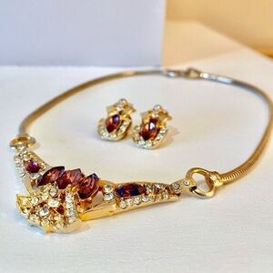 Glam Vintage Costume Jewelry Set